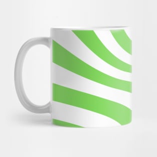 Green Wavy Pattern #002 Mug